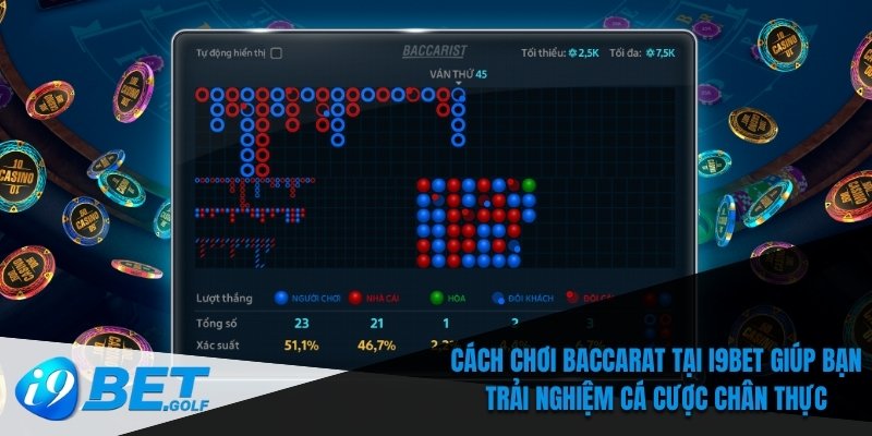 Cách chơi Baccarat tại I9bet giúp bạn trải nghiệm cá cược chân thực