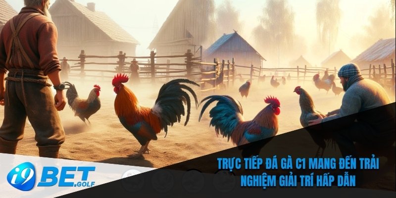 Trực tiếp đá gà C1 mang đến trải nghiệm giải trí hấp dẫn